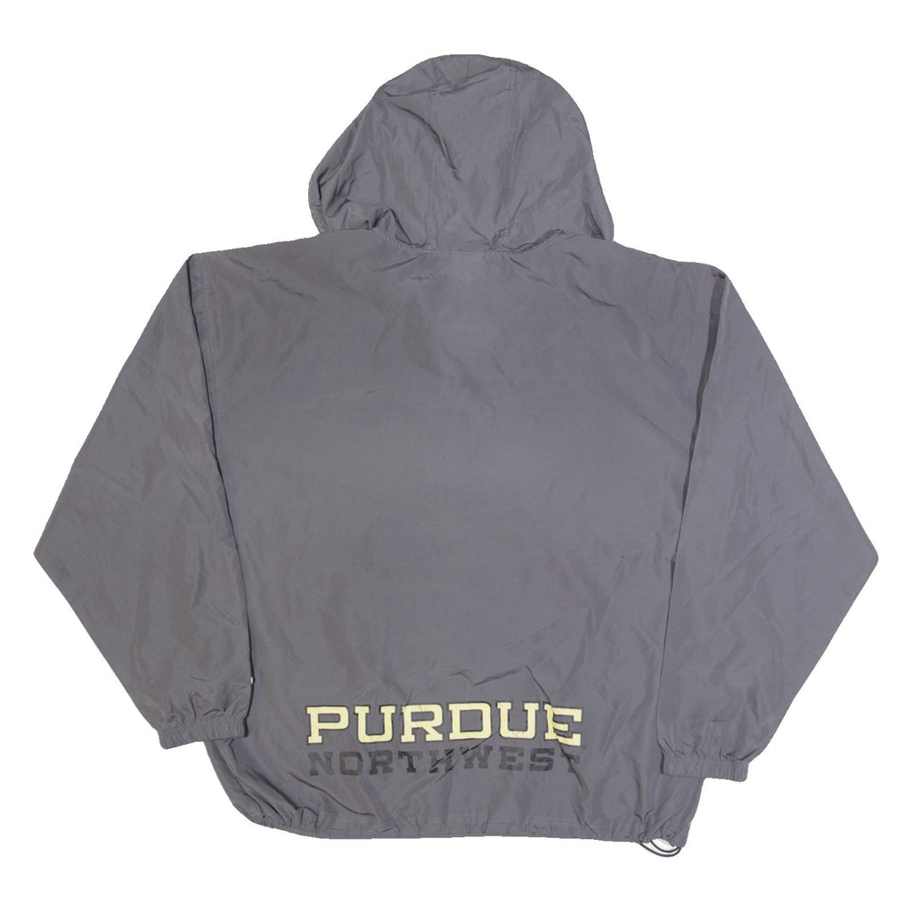 CHAMPION Purdue Northwest Pride Mens Anorak Jacket Grey USA Hooded XL