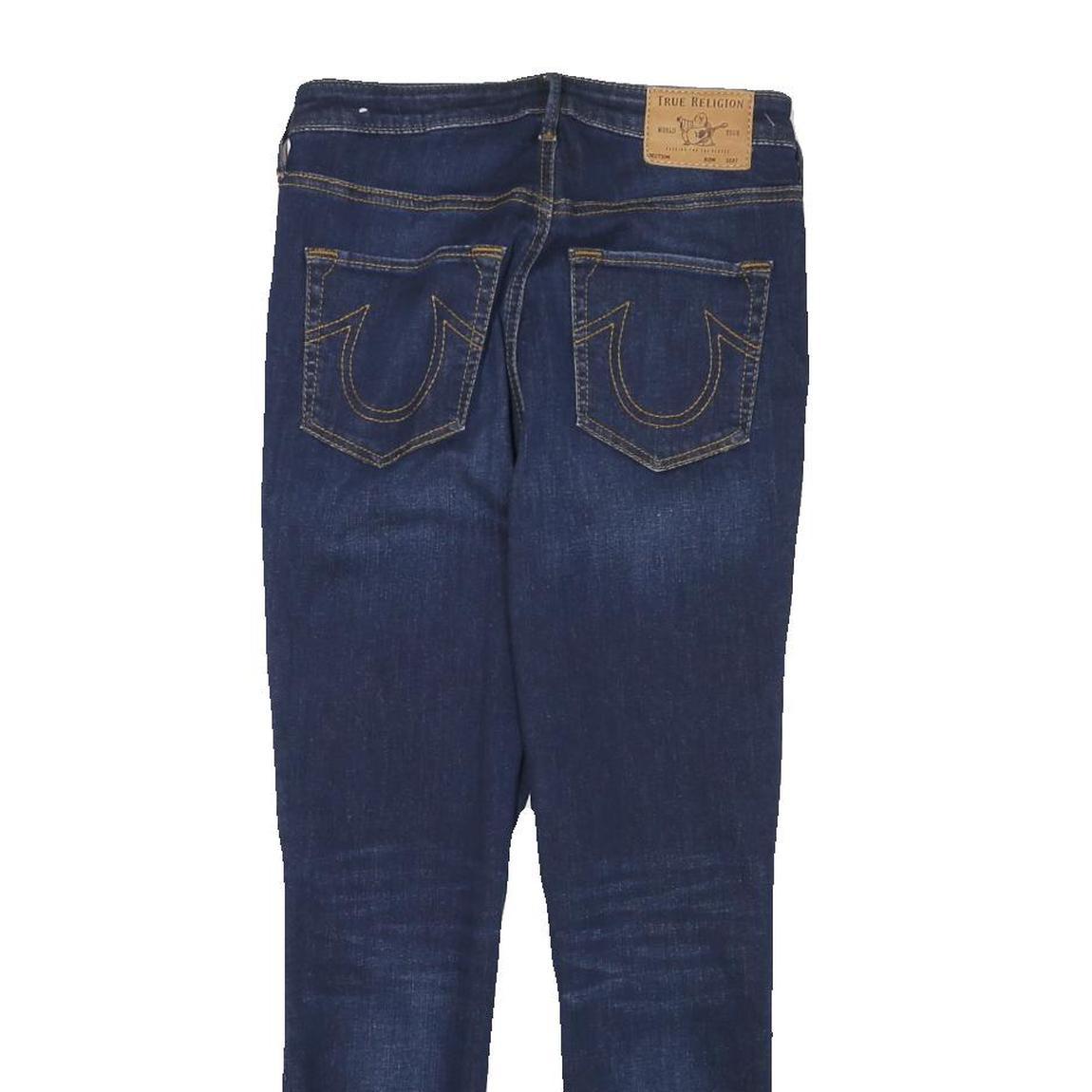 TRUE RELIGION Womens Jeans Blue Slim Skinny Denim Medium W26 L25 Stylish