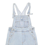 MEMPHIS Womens Blue Dungarees Loose Denim Plain M W30 L5 Casual Summer