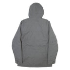VANS Mens Puffer Jacket Green Nylon Hooded M
