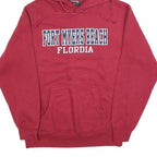 COMFORTEX Womens Red Fort Myers Beach Florida Pullover Hoodie M Casual