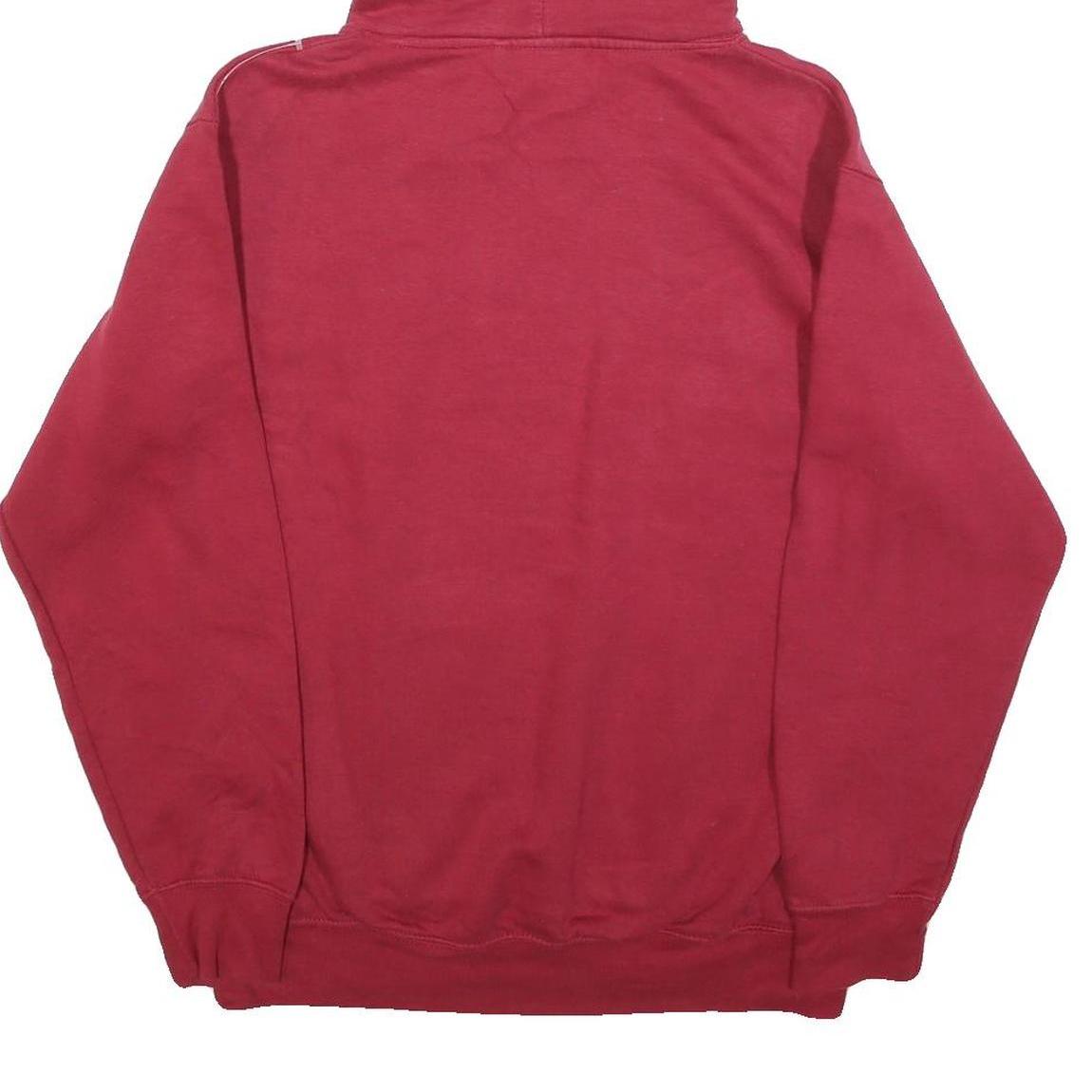 COMFORTEX Womens Red Fort Myers Beach Florida Pullover Hoodie M Casual