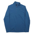 CMP Mens Blue 1/4 Zip Sweatshirt XS Polyester Blend Activewear Casual