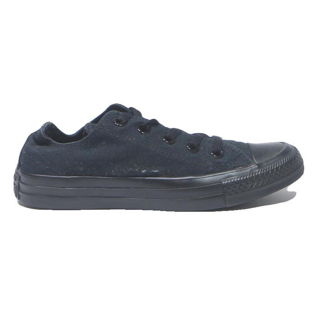 CONVERSE Chuck Taylor All Star Womens Low Top Trainers Black Canvas UK 4 Stylish