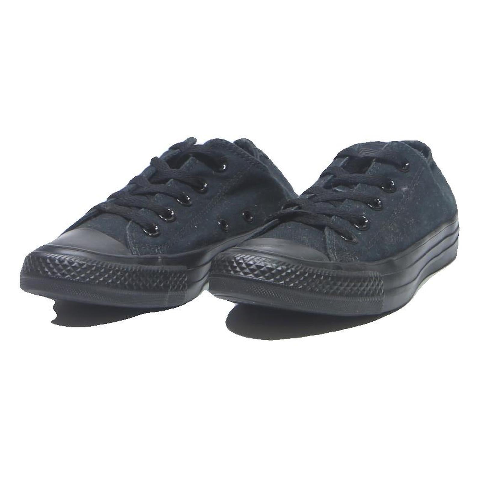 CONVERSE Chuck Taylor All Star Womens Low Top Trainers Black Canvas UK 4 Stylish