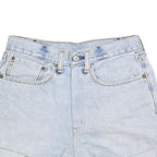 LEVI'S Womens Denim Blue Casual Shorts S W27 Classic Cotton Blend Summer