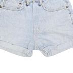 LEVI'S Womens Denim Blue Casual Shorts S W27 Classic Cotton Blend Summer