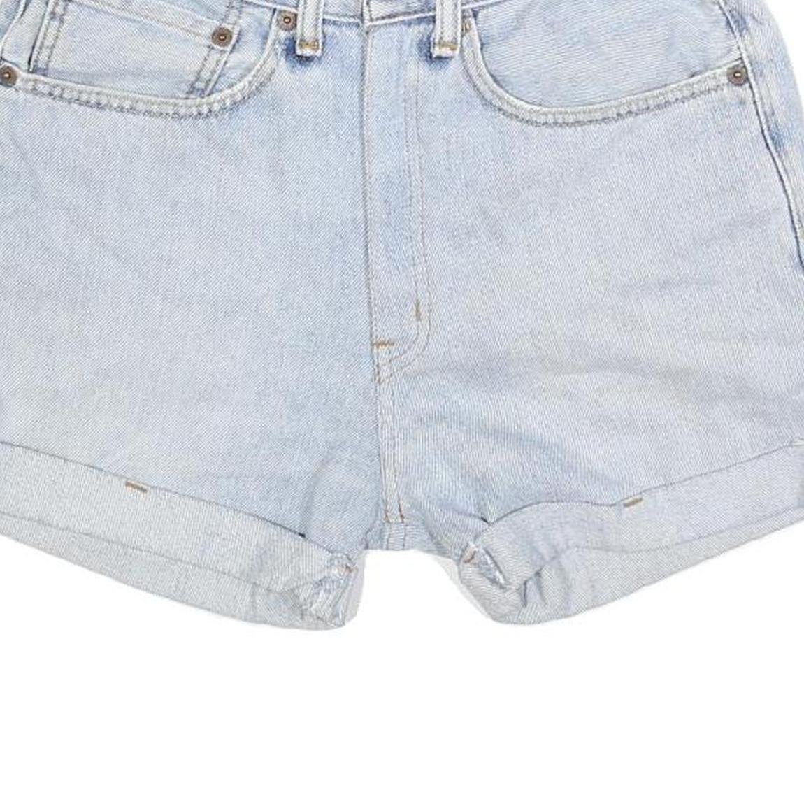LEVI'S Womens Denim Blue Casual Shorts S W27 Classic Cotton Blend Summer