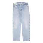 DICKIES Mens Regular Fit Light Blue Denim Jeans W32 L41 Classic Cotton Blend Zip