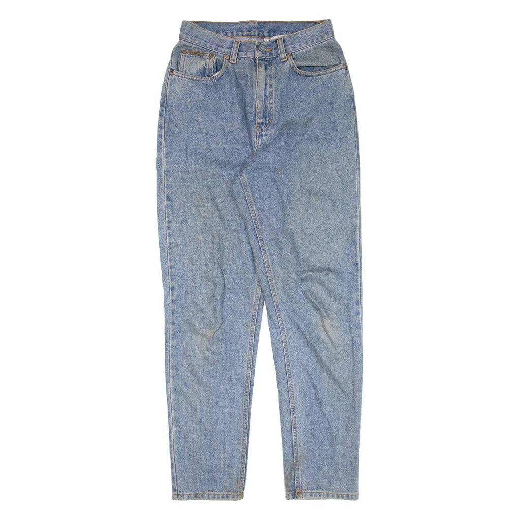 CALVIN KLEIN Womens Jeans Blue Regular Tapered W26 L28