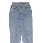 CALVIN KLEIN Womens Jeans Blue Regular Tapered W26 L28