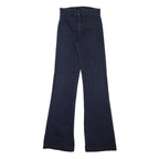 J BRAND Womens Regular Fit Flared Denim Dark Blue W26 L35 Zip Cotton Blend Jeans