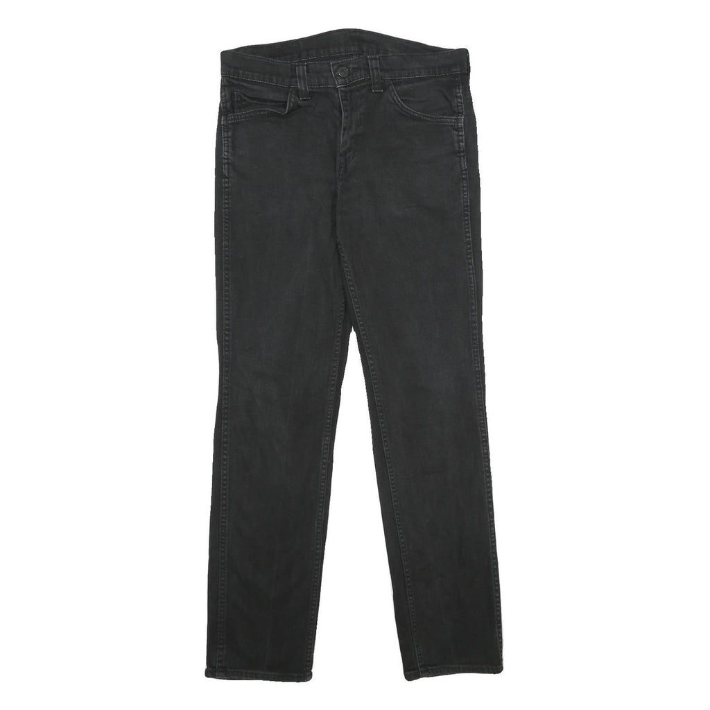 LEVI'S 511 Slim Mens Jeans Black Slim Skinny Denim W30 L32 Classic Fit Zip