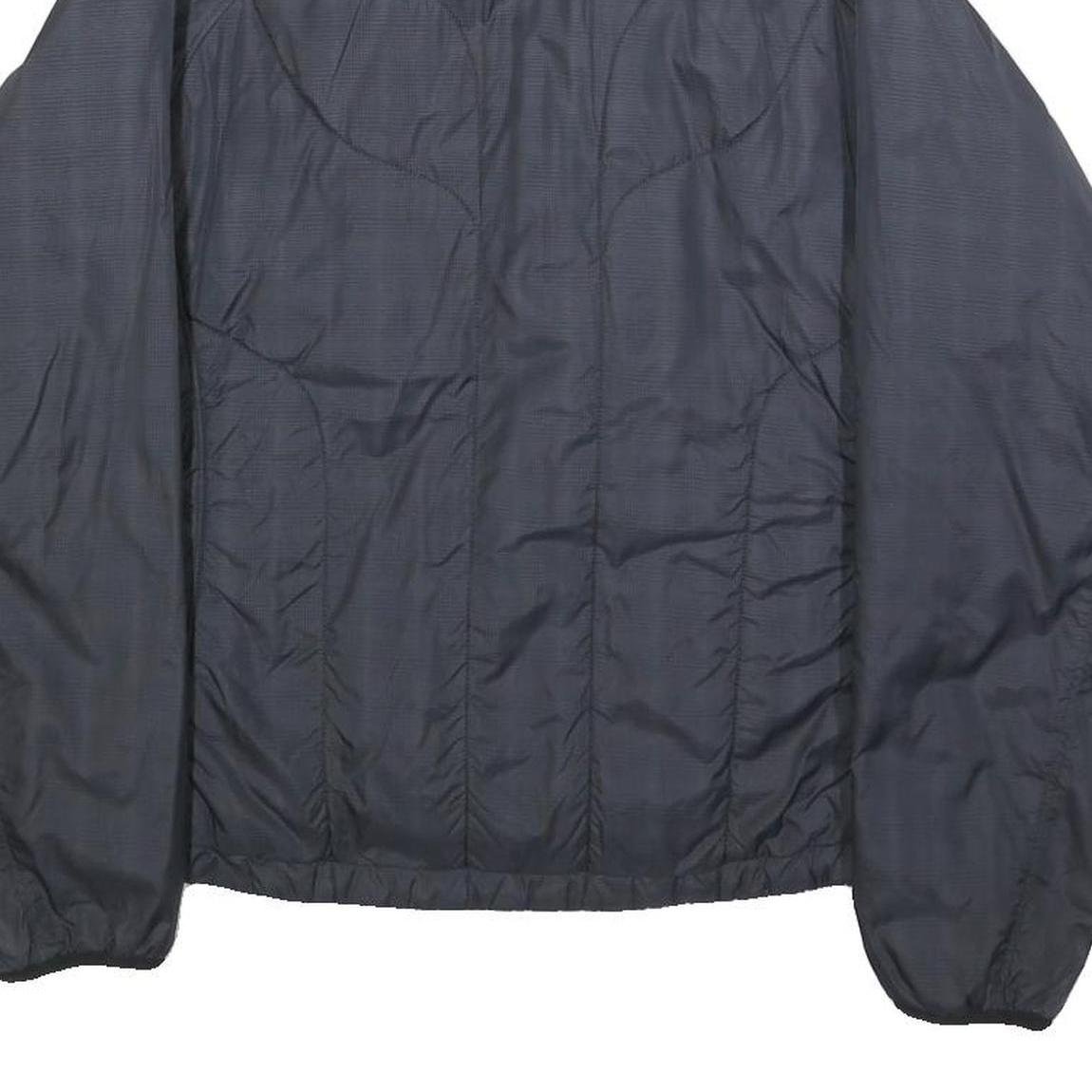 THE NORTH FACE Womens Black Outdoor Jacket XS Polyester Blend Zip Plain