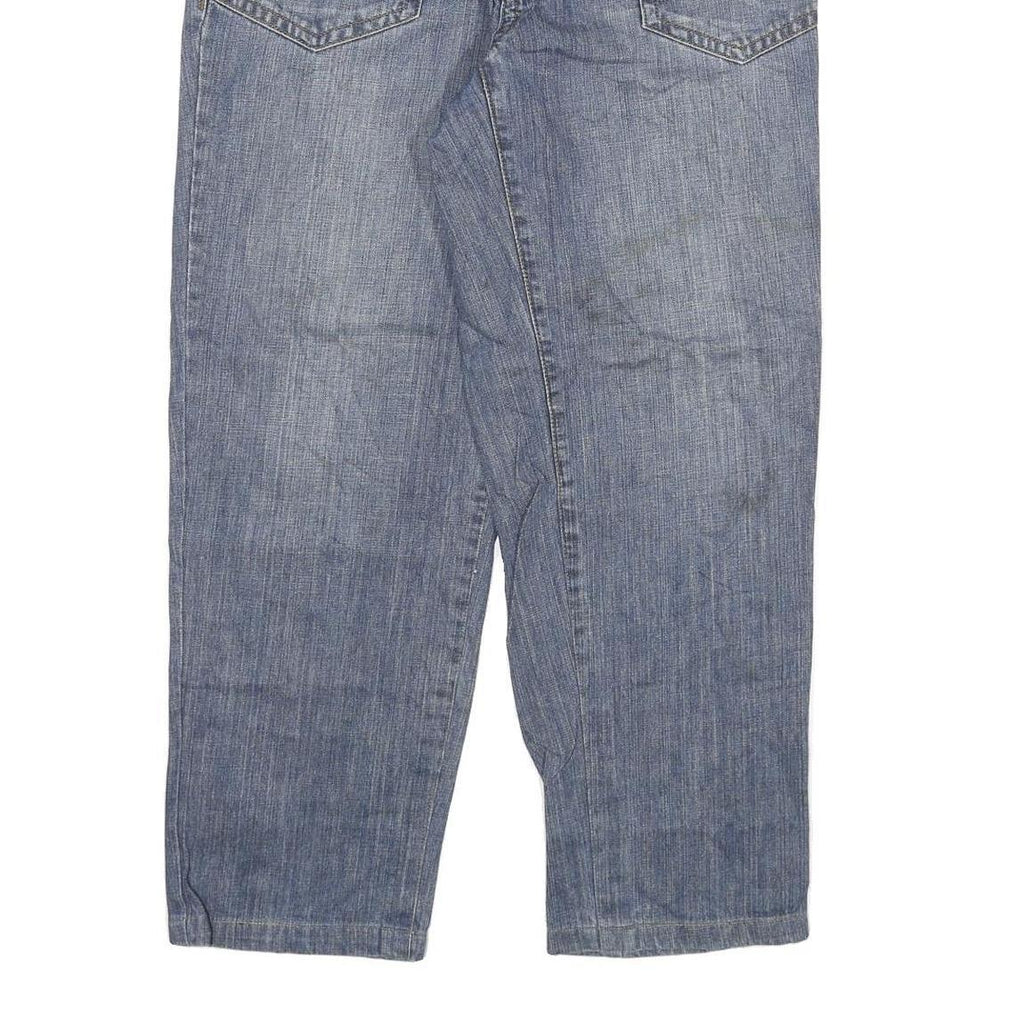 BAY JEANS Mens Jeans Blue Relaxed Straight Denim Medium W32 L29 Casual Stylish