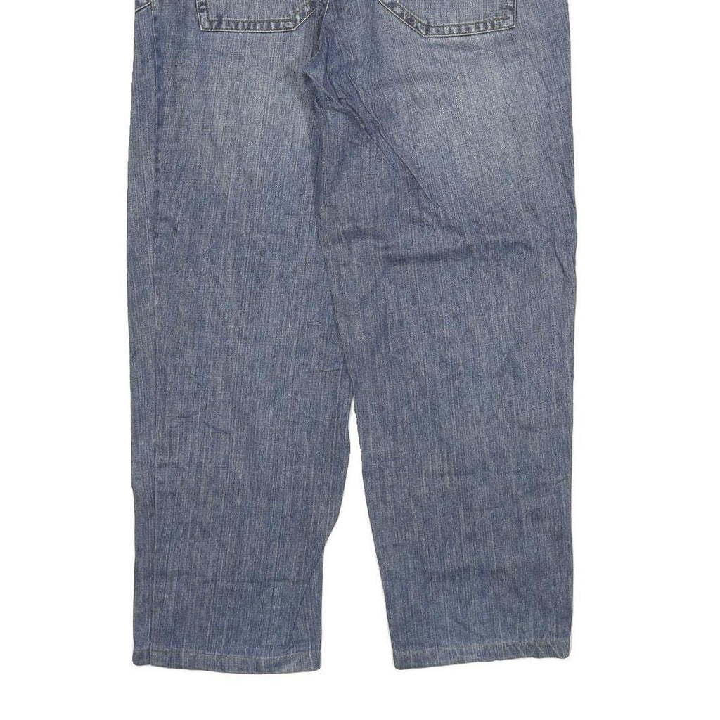 BAY JEANS Mens Jeans Blue Relaxed Straight Denim Medium W32 L29 Casual Stylish