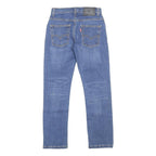 LEVI'S 511 Slim Boys Jeans Blue Slim Skinny Denim Light W25 L26 Zip Cotton Blend