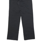 DICKIES Mens Cotton Blend Black Regular Straight Trousers W28 L32 Workwear Zip