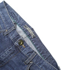 LACOSTE Womens Jeans Blue Regular Straight Denim Medium W29 L28 Classic Style