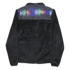 FILA Womens Black Polyester Blend Zip Up Jacket XS Colourblock Sport Casual