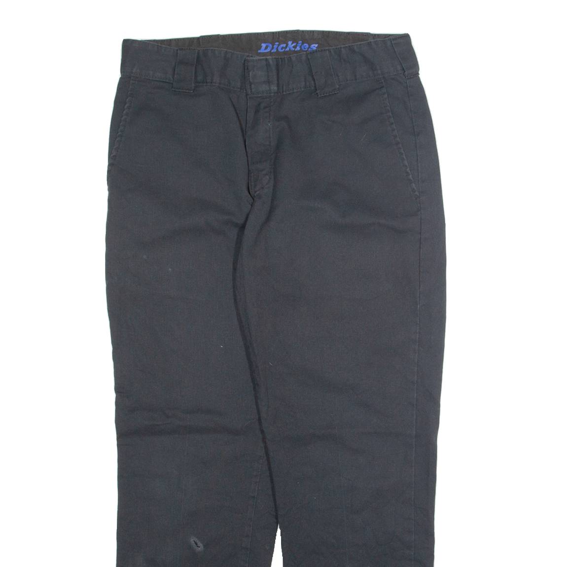 DICKIES Chino Mens Trousers Black Regular Straight W30 L30