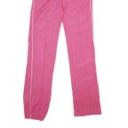 PUMA Womens Joggers Pink & Grey S W32 L31 Slim Tapered Fit Casual Sport