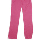 PUMA Womens Joggers Pink & Grey S W32 L31 Slim Tapered Fit Casual Sport