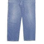 DICKIES Mens Jeans Blue Regular Straight Denim Medium W35 L29 Workwear Zip