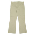 DICKIES Workwear Womens Trousers Beige Slim Bootcut W34 L33
