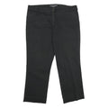 DICKIES Womens Black Cotton Blend Relaxed Straight Trousers W40 L30 Workwear