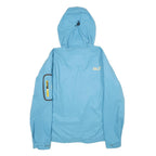 JACK WOLFSKIN Womens Blue Outdoor Jacket XL Polyester Hooded Zip Pocket