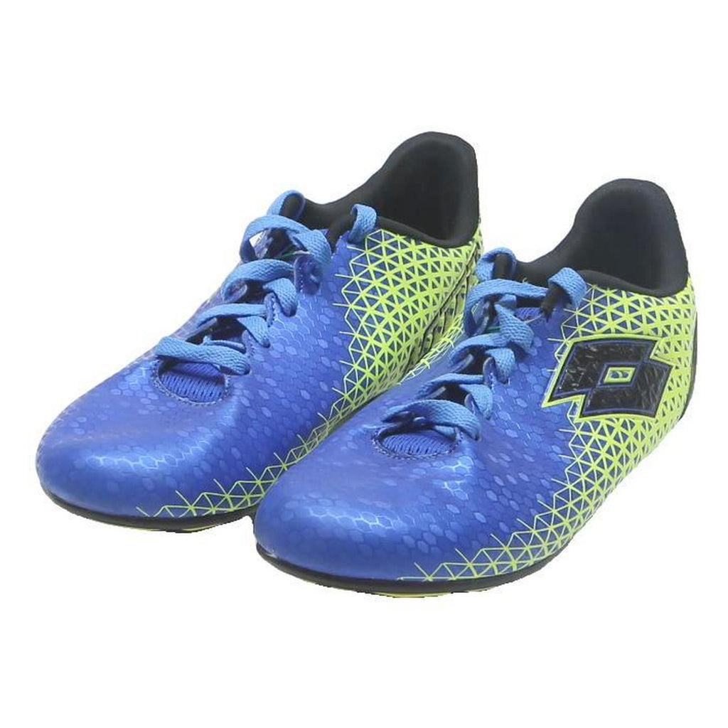 LOTTO Mens Lace-Up Football Boots Blue & Yellow Synthetic UK 7.5 Football Sports