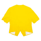 JEAN VERON Womens Blazer Jacket Yellow 80s L