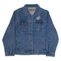 PORT AUTHORITY Womens Denim Jacket Blue 90s XL