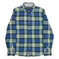 VANS Mens Shirt Blue Check Long Sleeve M