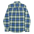 VANS Mens Shirt Blue Check Long Sleeve M