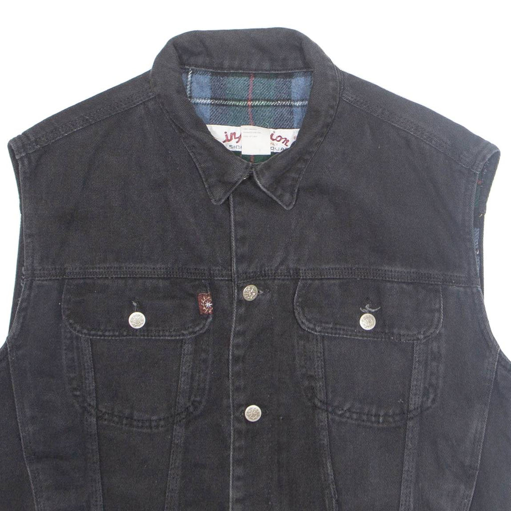 INJECTION Womens Gilet Black M