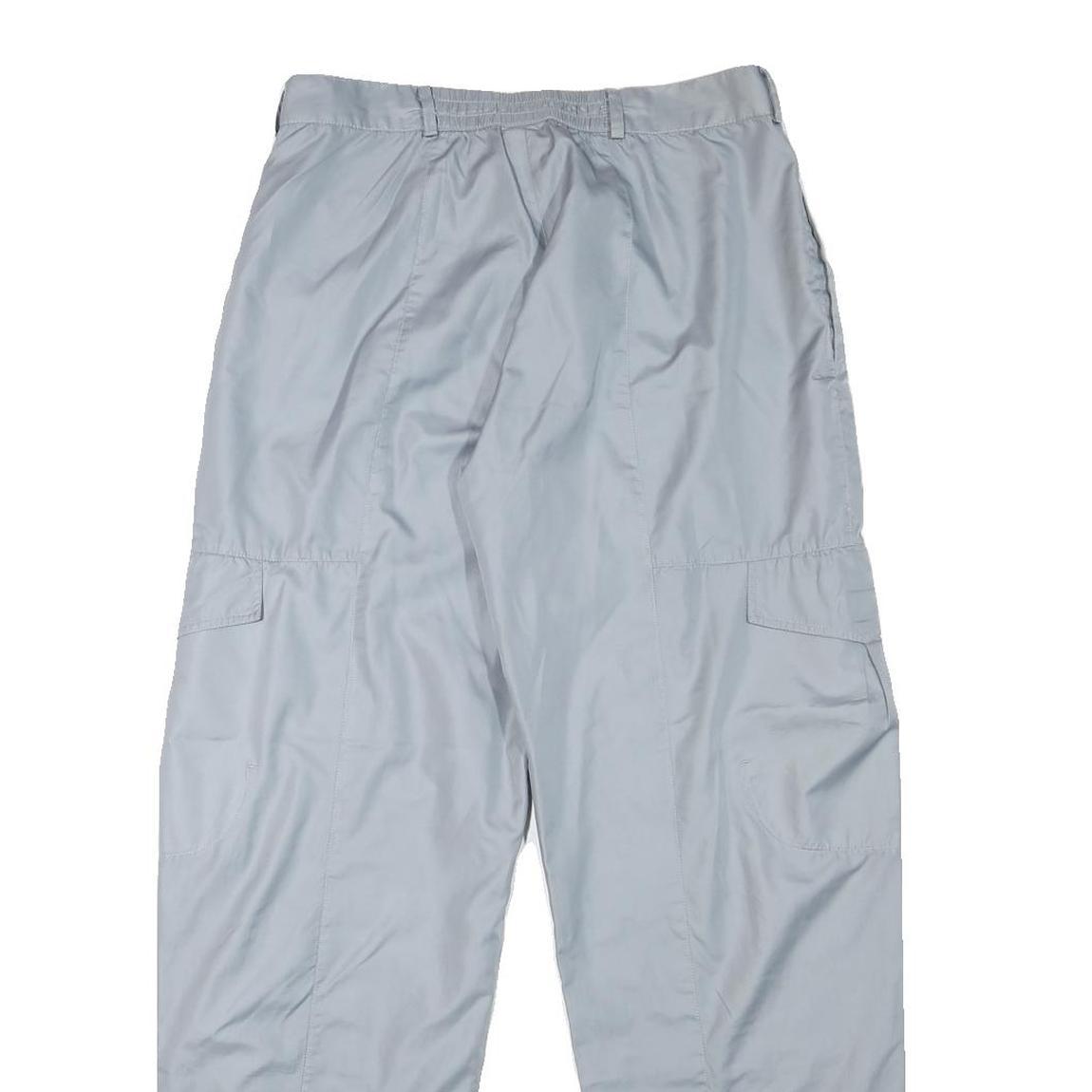 VENICE BEACH Mens Polyester Blend Grey Relaxed Tapered Trousers W30 L31 Casual