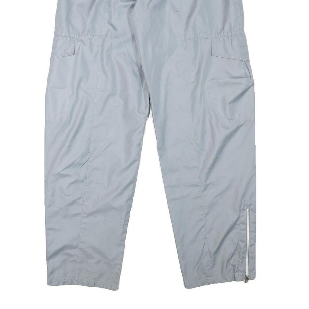 VENICE BEACH Mens Polyester Blend Grey Relaxed Tapered Trousers W30 L31 Casual