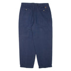 TOMMY HILFIGER Womens Trousers Blue Regular Tapered W38 L30