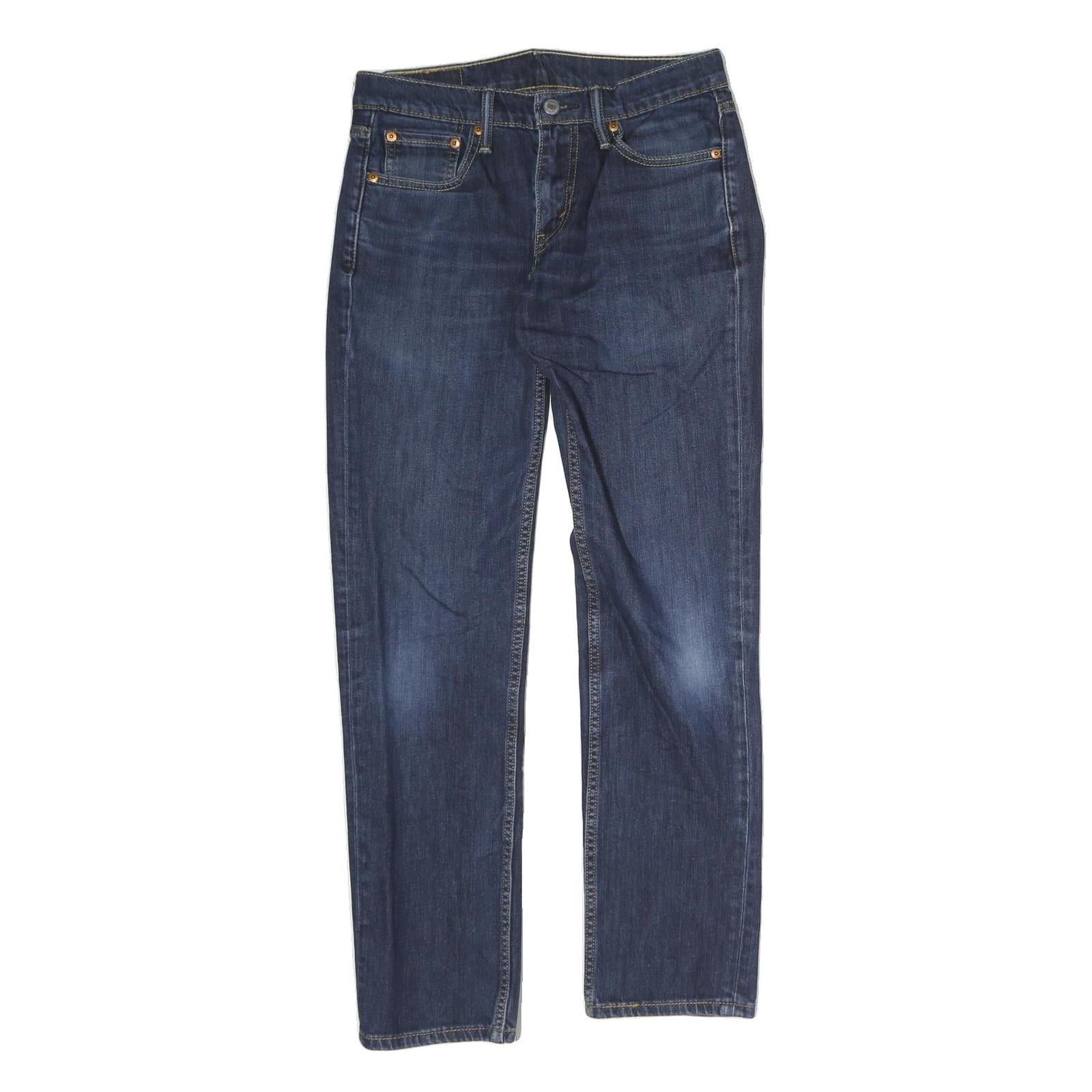 LEVI'S 511 Mens Jeans Blue Slim Skinny Denim Medium W29 L32 Classic Zip