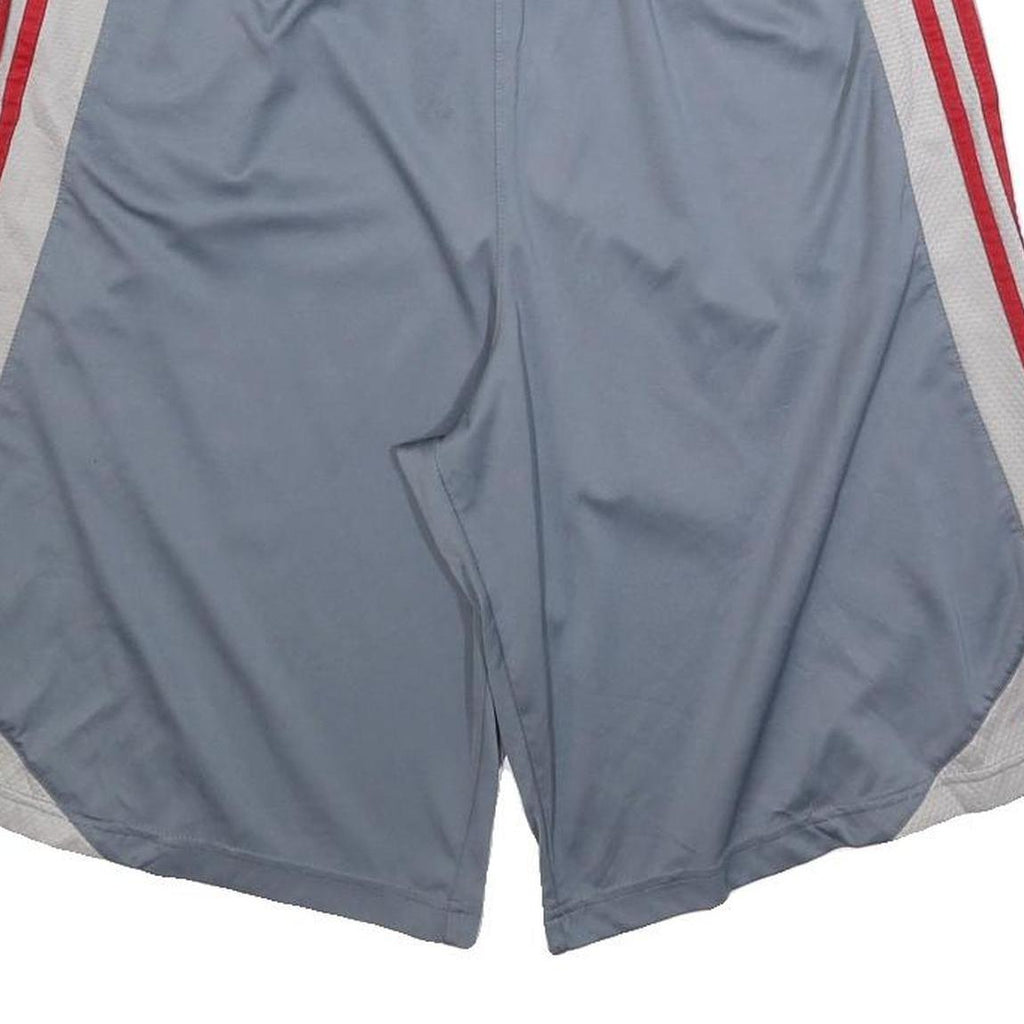 ADIDAS Mens Shorts Blue & White Casual Sports L W34 Athletic Gymwear