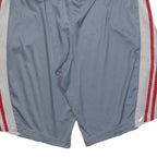 ADIDAS Mens Shorts Blue & White Casual Sports L W34 Athletic Gymwear