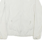 THE NORTH FACE Womens White Fleece Jacket S Polyester Blend Zip Outdoor Casual