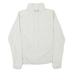THE NORTH FACE Womens White Fleece Jacket S Polyester Blend Zip Outdoor Casual