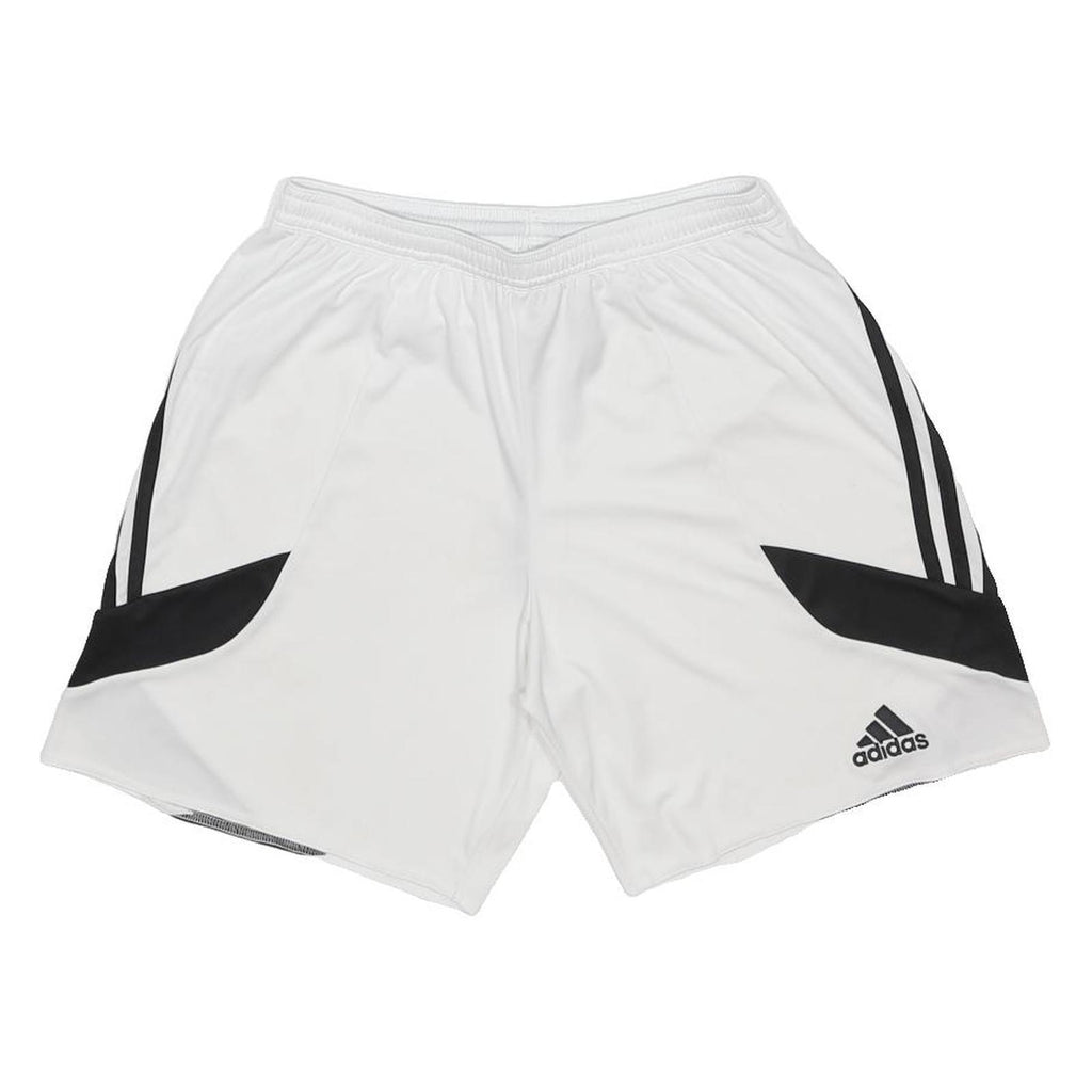 ADIDAS Mens Shorts White & Black Sports Casual M W27 Climalite