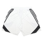 ADIDAS Mens Shorts White & Black Sports Casual M W27 Climalite
