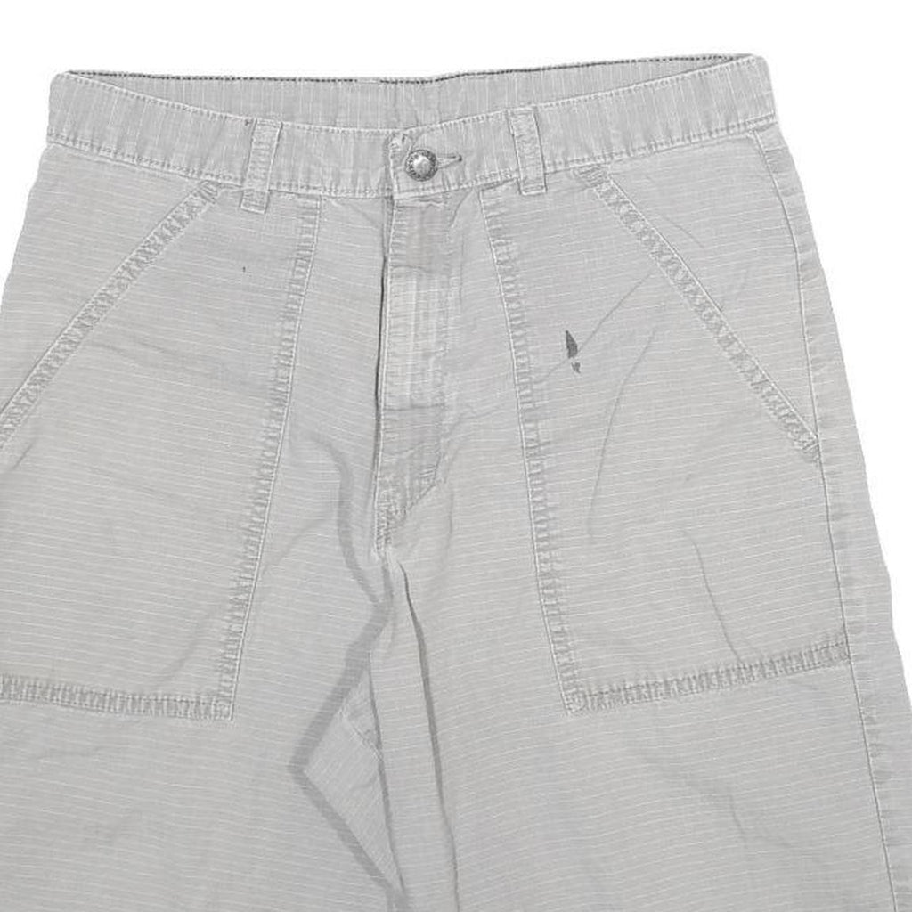 DICKIES Mens Shorts Grey Casual L W30 Cotton Blend Workwear Pockets