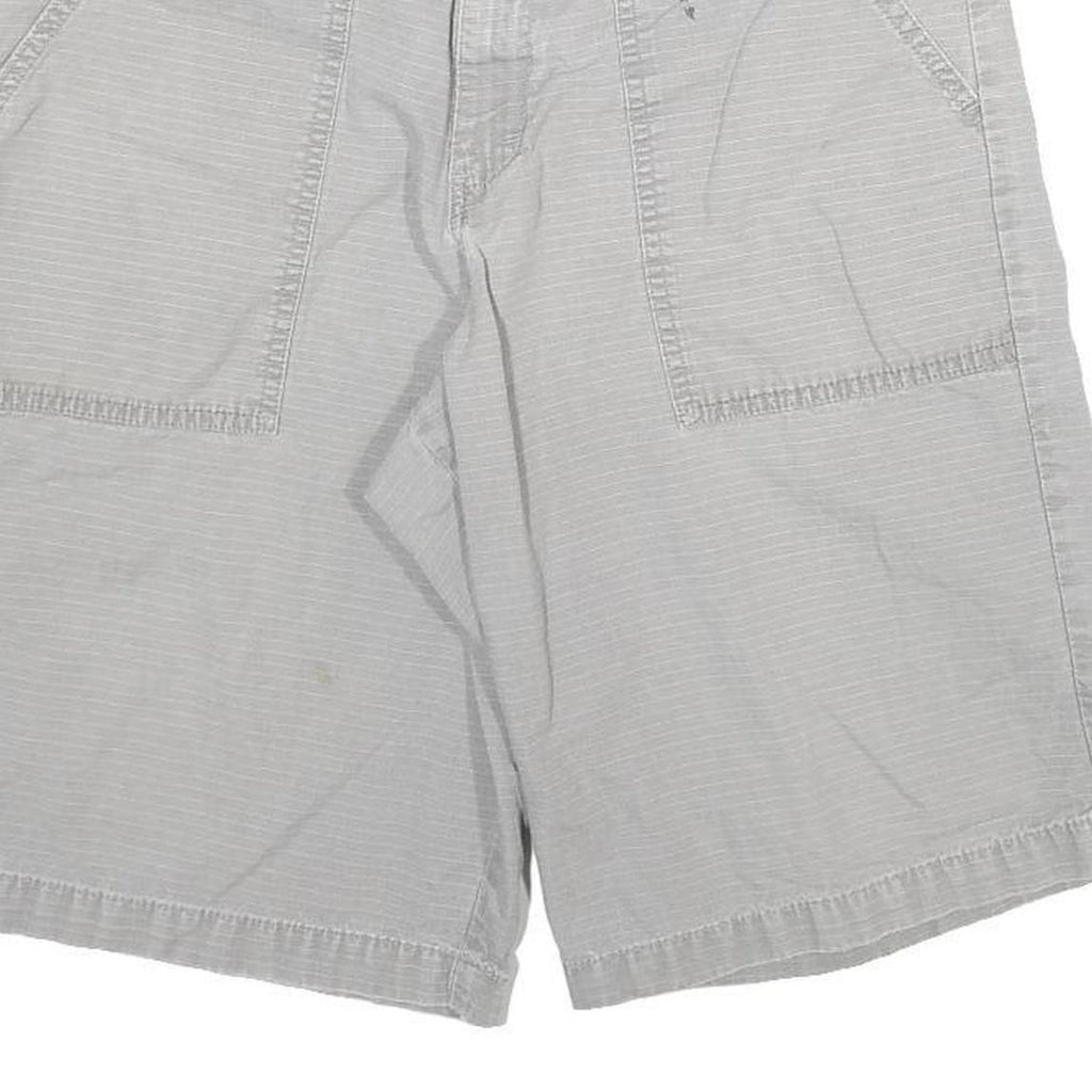 DICKIES Mens Shorts Grey Casual L W30 Cotton Blend Workwear Pockets