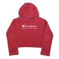 CHAMPION Womens Red Hoodie S Authentic Athletic Apparel Cotton Blend Casual